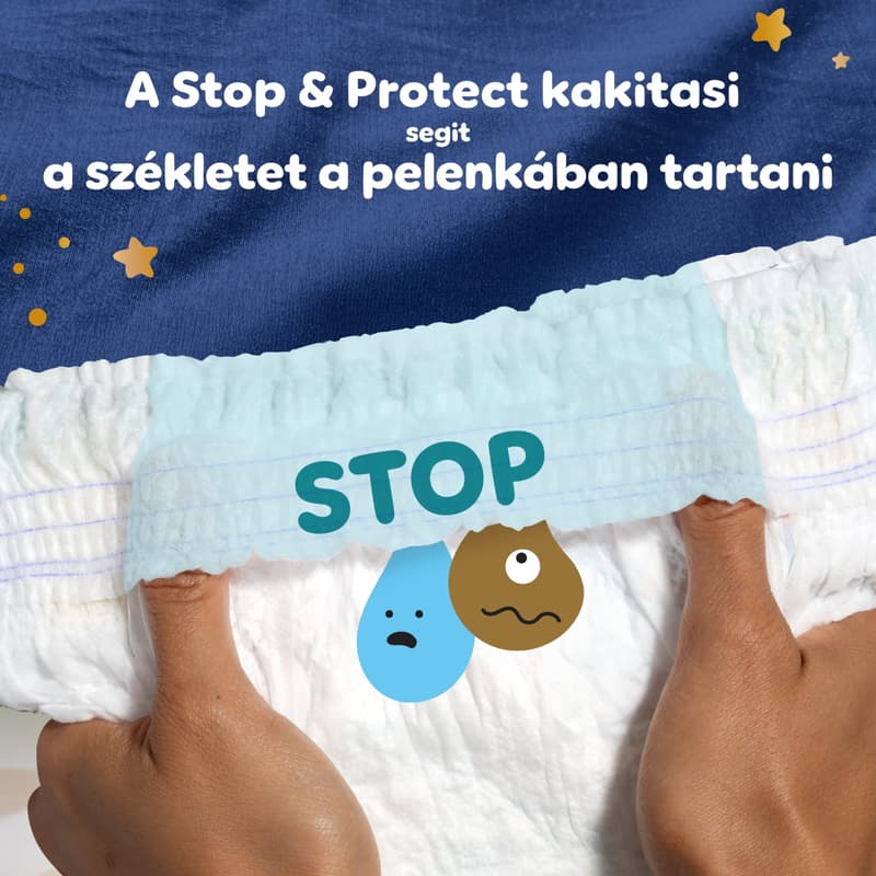 Pampers Night Pants Éjszakai Bugyipelenka, Méret: 7 (15+ kg) 17 db
