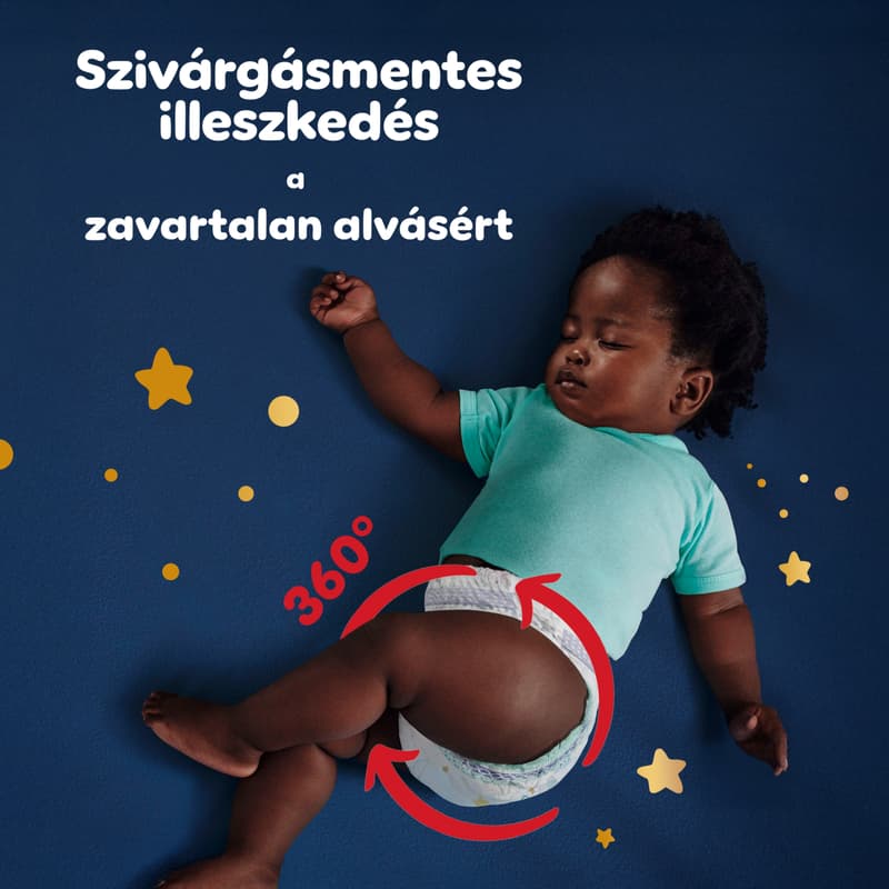 Pampers Night Pants Éjszakai Bugyipelenka, Havi Pelenkacsomag, Méret: 7 (15+ kg) 70 db
