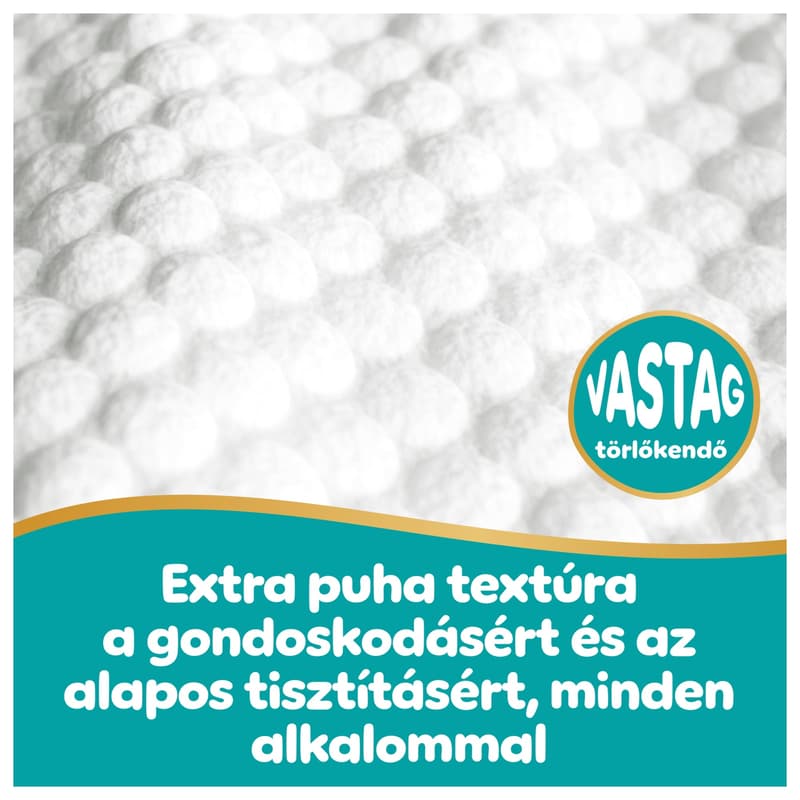 Pampers Aqua Soft Touch Baby Nedves Törlőkendő, 6x60 db, 360 db