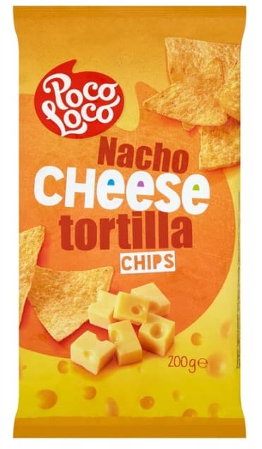 Poco Loco Tortilla Chips - sajtos