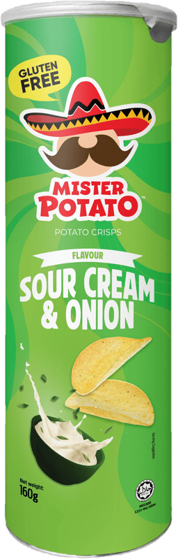 Mister Potato chips Sour Cream & Onion