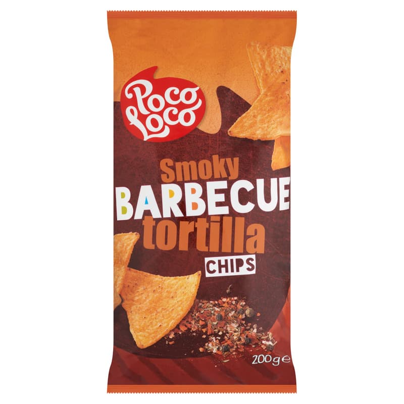 Poco Loco Tortilla Chips - barbecues