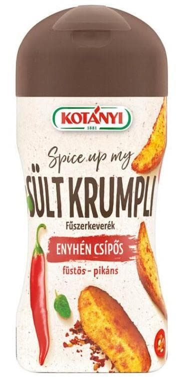 KOTÁNYI (Spice up my) Potato shaker can - Mild hot French fries