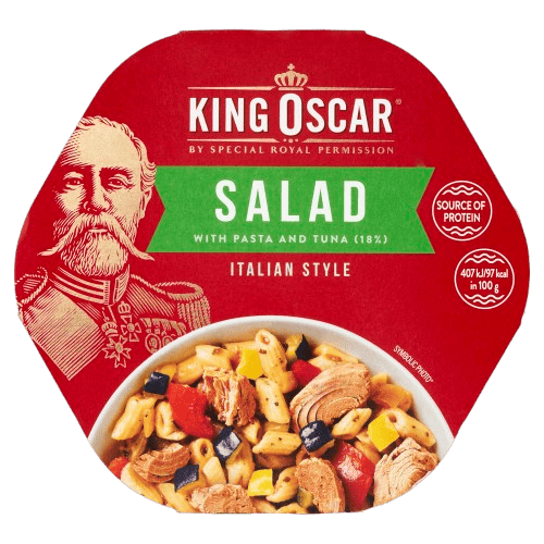 King oscar sSalad with tuna in Italian style