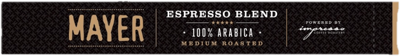 Mayer Nespresso compatible coffee capsules (55 g)