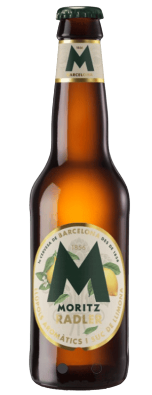 Moritz Radler beer bottled 0,33 l 2,7%