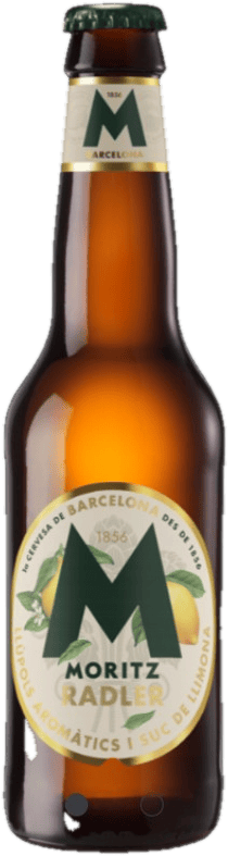 Moritz Radler beer bottled 0,33 l 2,7%