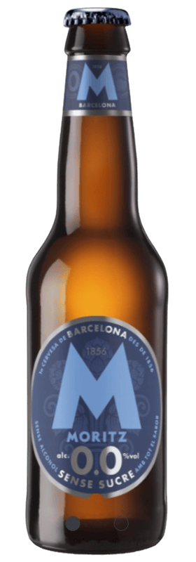 Moritz 0.0 beer bottled 0,33 l