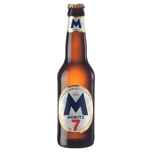Moritz 7 beer bottled 0,33 l 5,5%