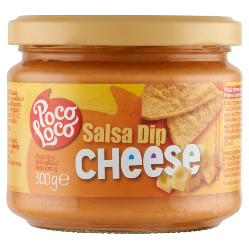Poco Loco Spicy cheese salsa dip sauce