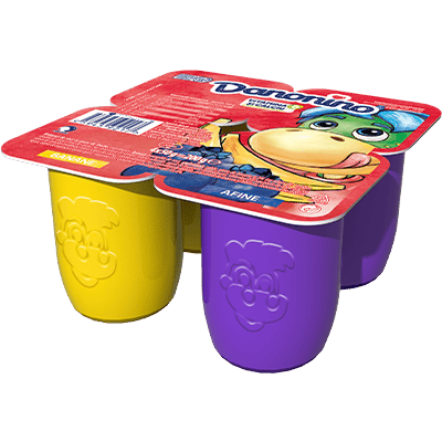 Danone Danonino banános és áfonyás tejtermék (4x50g)