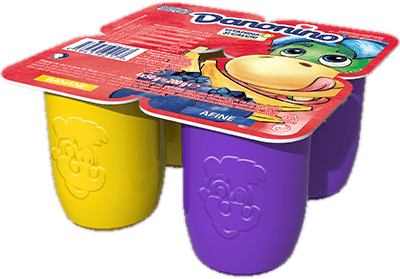 Danone Danonino banános és áfonyás tejtermék (4x50g)