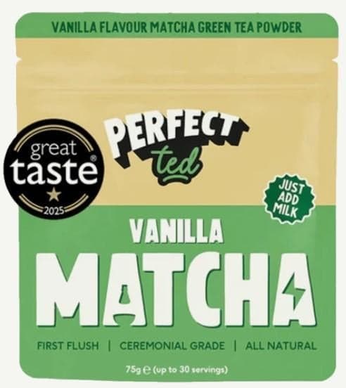 PerfecTed Matcha green tea, vanilla