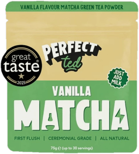 PerfecTed Matcha green tea, vanilla