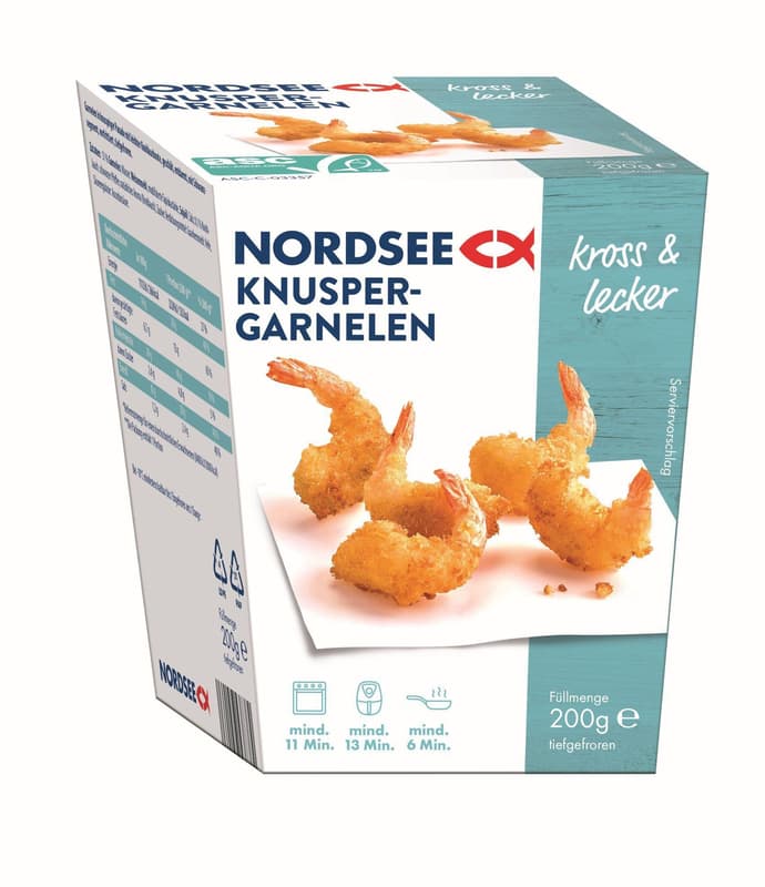 NORDSEE Crispy Shrimp 200 g