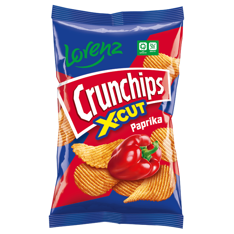 Lorenz Crunchips X-Cut Paprika