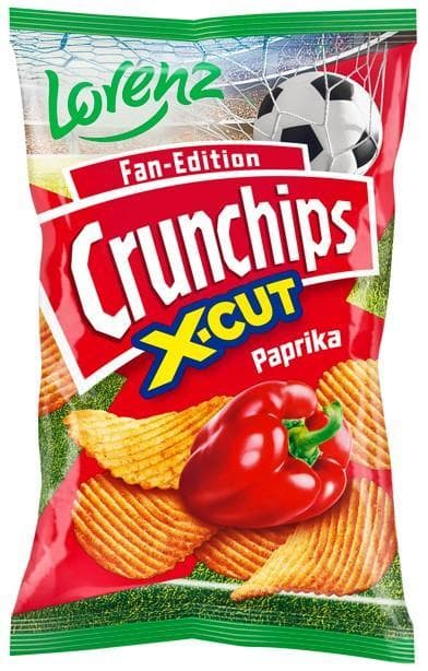 Lorenz Crunchips X-Cut Paprika
