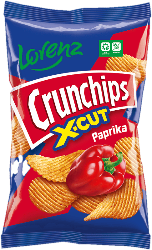 Lorenz Crunchips X-Cut Paprika