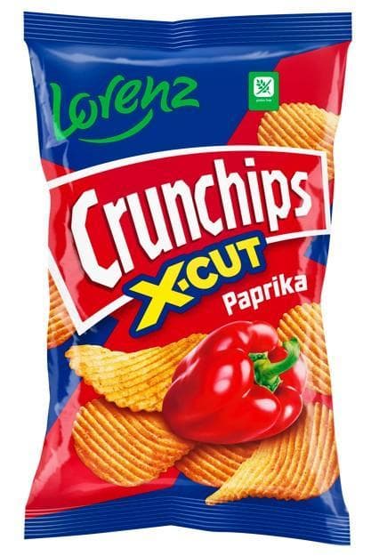 Lorenz Crunchips X-Cut Paprika