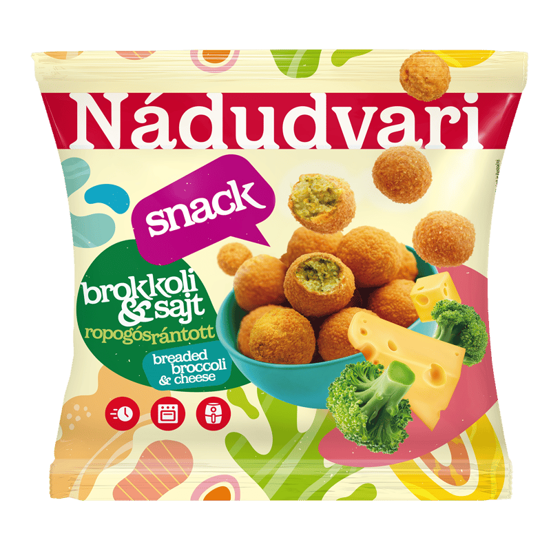 Breaded broccoli with cheese