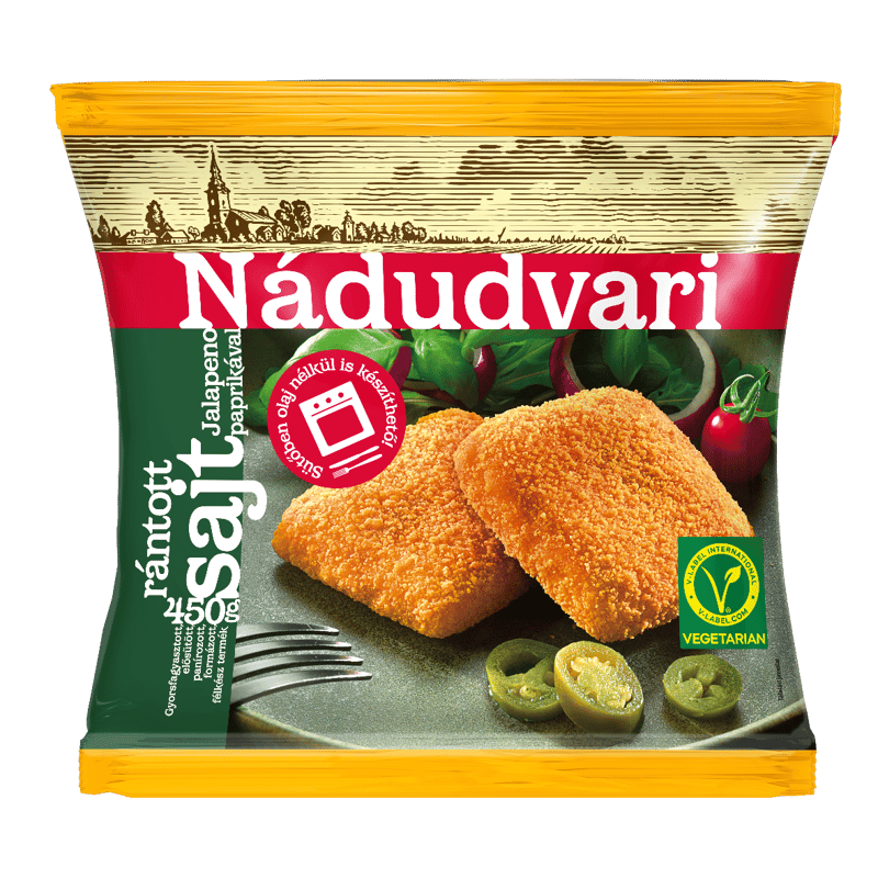Breaded Cheese with jalapeno