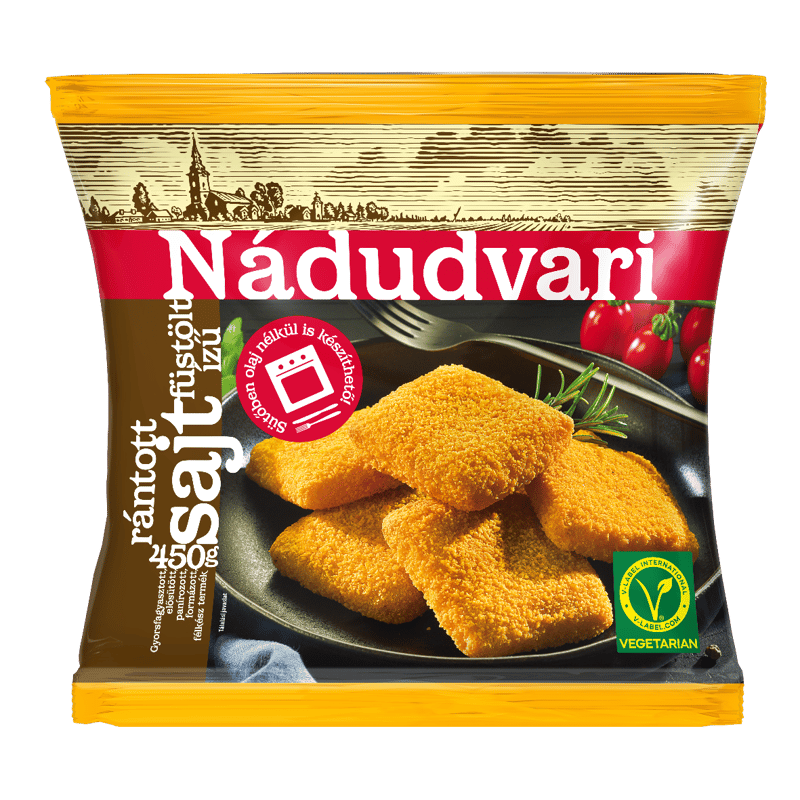 Breaded Cheese with smoke flavour