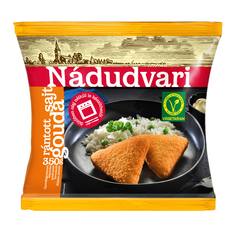 Breaded Gouda cheese