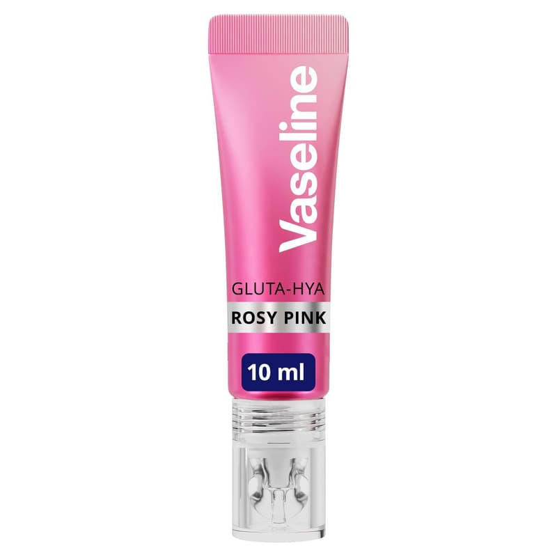 Vaseline Rosy Pink Serum Gloss Tinted Lip Care 10 ml