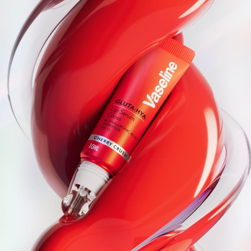 Vaseline Cherry Crush Serum Gloss Tinted Lip Care 10 ml