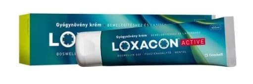 Loxacon Active gyógynövény krém 100ml