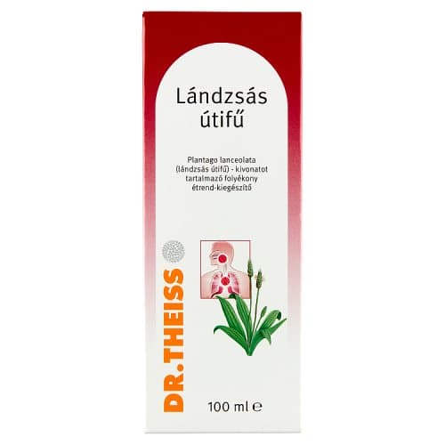 Dr.Theiss Plantago Lanceolata Lándzsás útifű folyékony étrend - kiegészítő 100ml