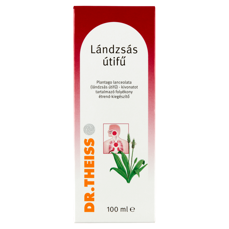 Dr.Theiss Plantago Lanceolata Lándzsás útifű folyékony étrend - kiegészítő 100ml
