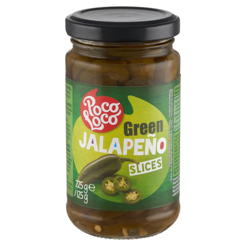 Poco Loco Sliced Green Jalapenos