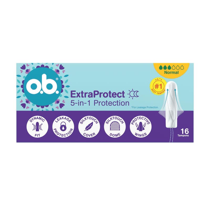 o.b. Extra Protect Normal tampon 16 db