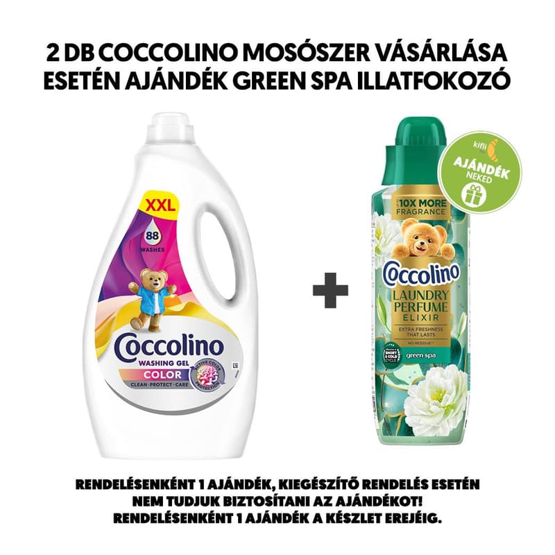 Coccolino Color Washing Gel 88 Washes 3,52 l