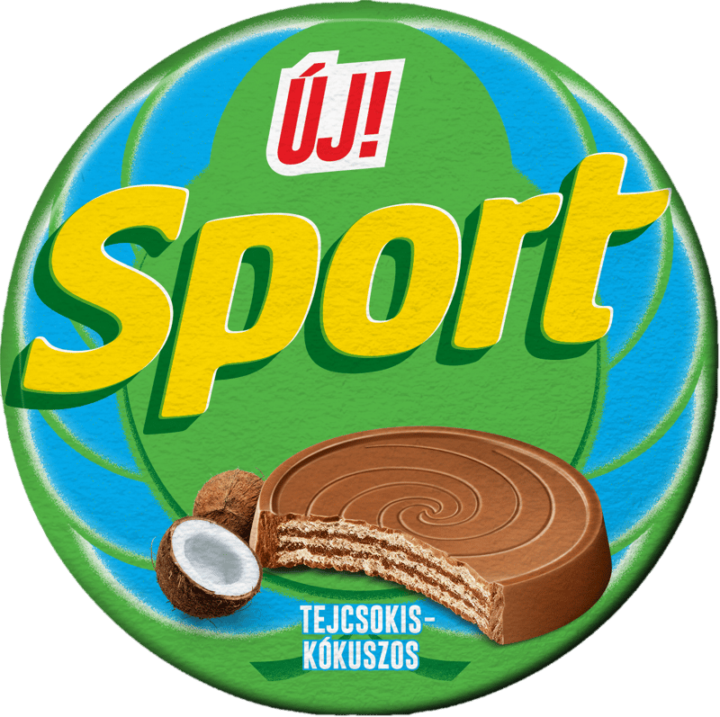 Sport Érem kókuszos