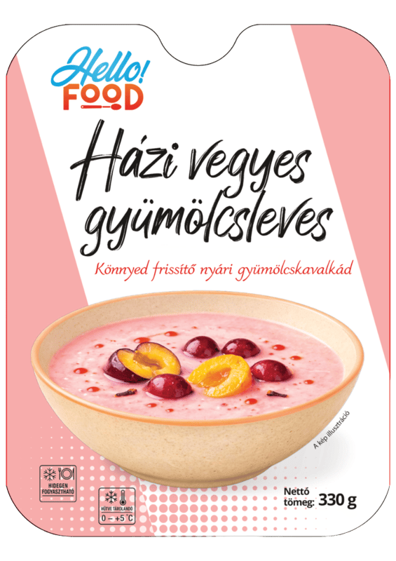 Hello Food Homemade mixed fruit soup 330g