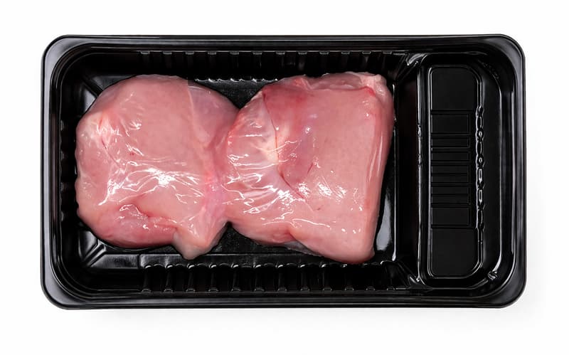 Fresh chilled rabbit leg fillet