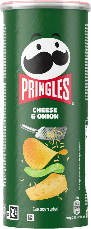 Pringles Cheese & Onion