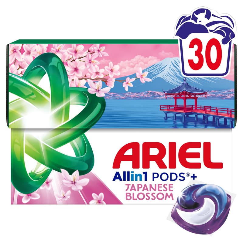 Ariel All-in-1 PODS+ Mosókapszula Japanese Blossom 30 db