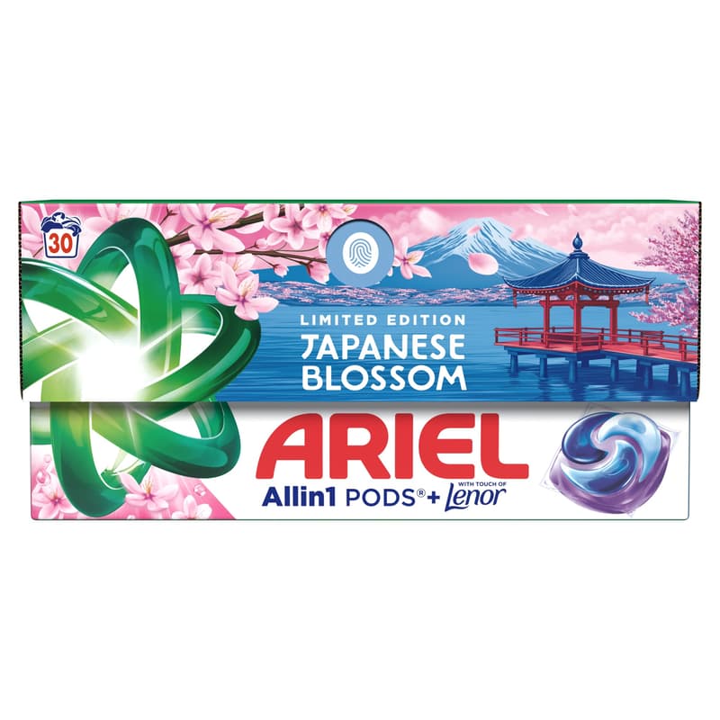 Ariel All-in-1 PODS+ Mosókapszula Japanese Blossom 30 db