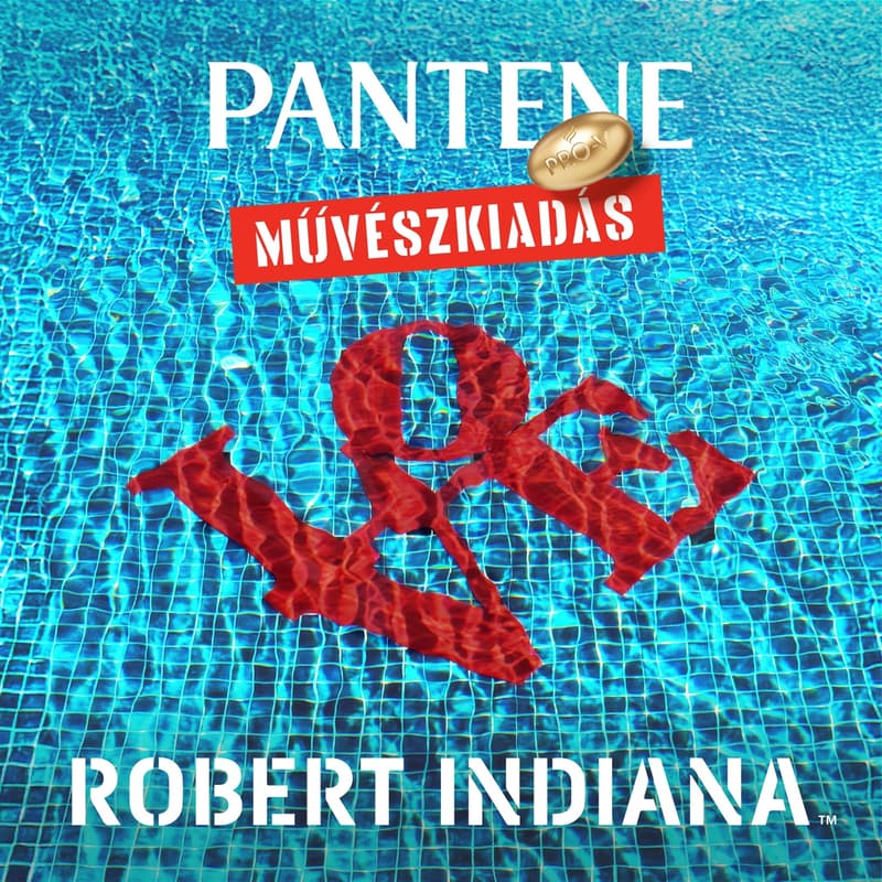 Pantene Robert Indiana Love Edition Intensive Repair Keratin Protect Hajpakolás, 300 ml