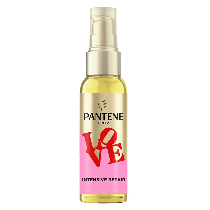 Pantene Robert Indiana Love Edition Intensive Repair Hajápoló Olaj, 100 ml