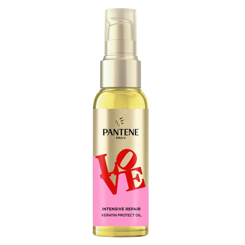 Pantene Robert Indiana Love Edition Intensive Repair Hajápoló Olaj, 100 ml
