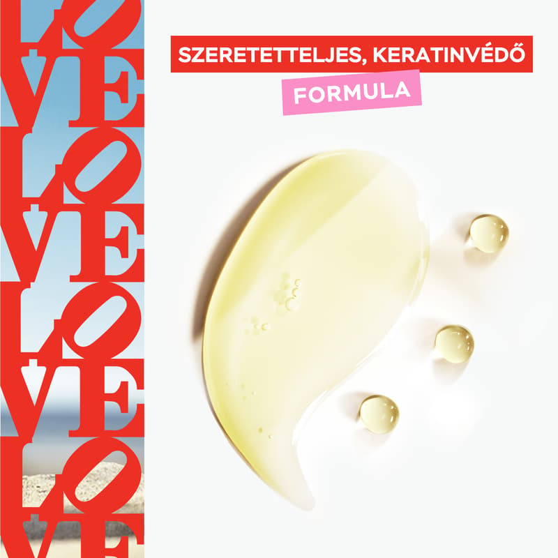Pantene Robert Indiana Love Edition Intensive Repair Hajápoló Olaj, 100 ml