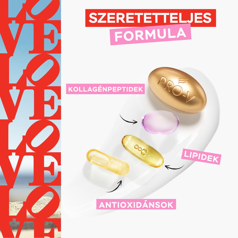 Pantene Robert Indiana Love Edition Intensive Repair Miracle Sampon, 250 ml