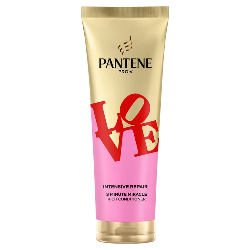 Pantene Robert Indiana Love Edition Intensive Repair 3 Minute Miracle Balzsam, 220 ml