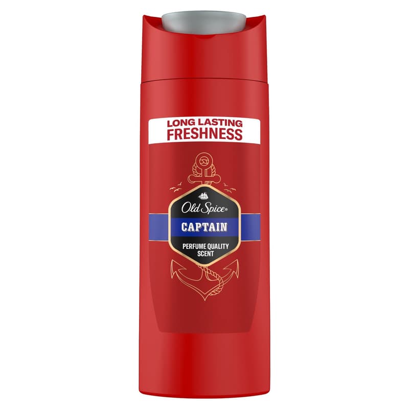 Old Spice Captain 3 az 1-ben Tusfürdő és Sampon, 90 ml