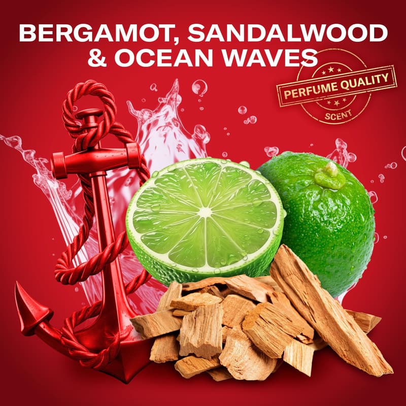 Old Spice Captain 3 az 1-ben Tusfürdő és Sampon, 90 ml