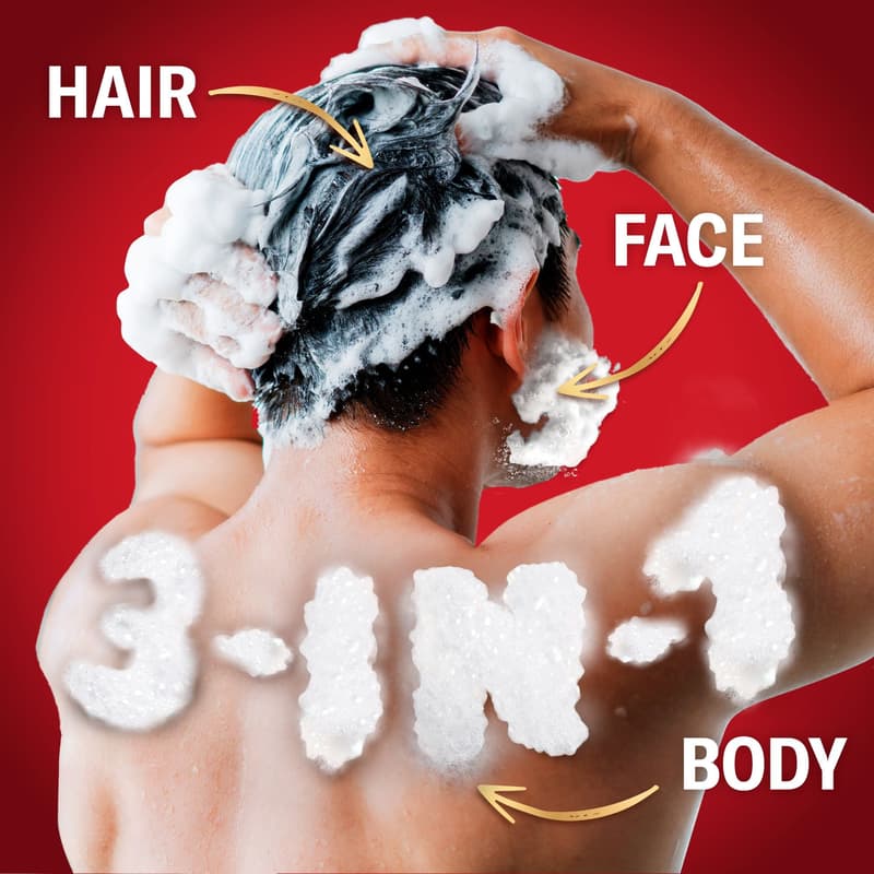 Old Spice Captain 3 az 1-ben Tusfürdő és Sampon, 90 ml